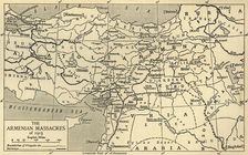 The Armenian Massacres of 1915 First World War, (c1920). Creator: Unknown