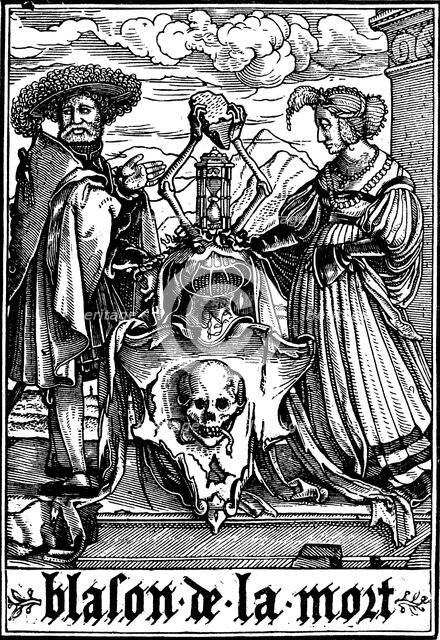 'The Arms of Death', 1538. Artist: Hans Holbein the Younger