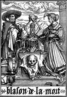 The Arms of Death 1538. Artist: Hans Holbein the Younger