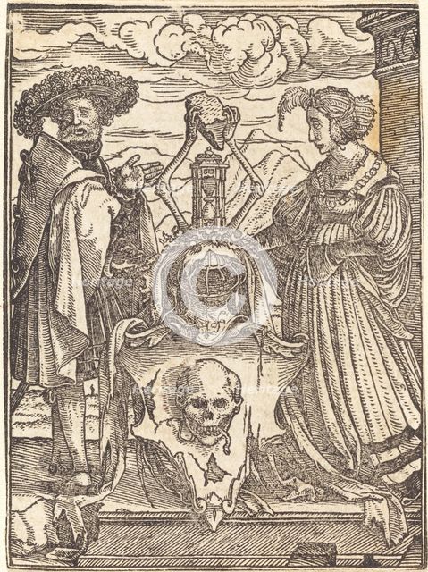 The Arms of Death. Creator: Hans Holbein the Younger.