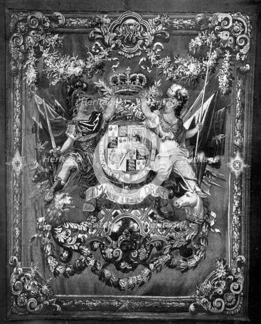 The arms of William and Mary, 1689-1694 (1930). Artist: Unknown