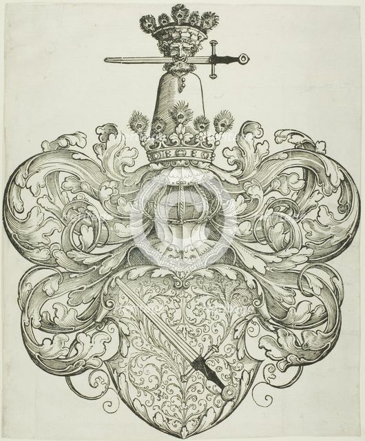 The Arms of the Family Kress von Kressenstein, after 1530. Creator: Unknown.