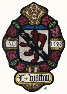 The Arms of Thomas Watton c1900, (1936)