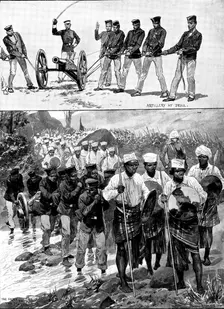 The Army of Madagascar, 1895. Creator: George Meisenbach