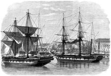 The Arsenal at Naples - from a drawing by S. Read, 1860. Creator: Unknown