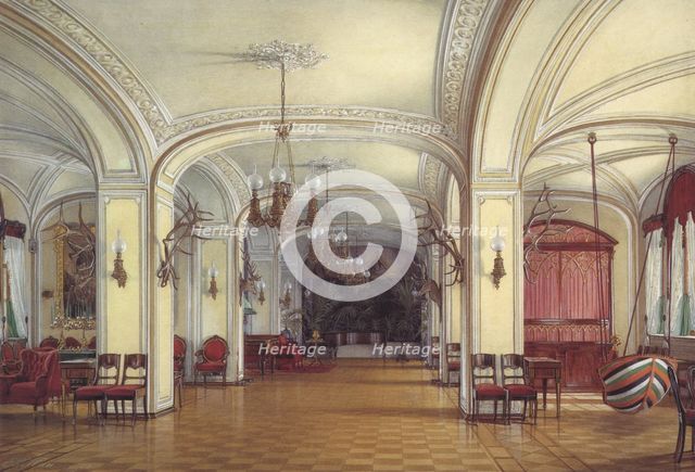 The Arsenal Hall at the Gatchina Palace, 1876.