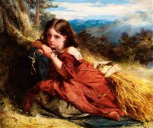 The Arrochar Gleaner, 1862. Creator: Robert Herdman