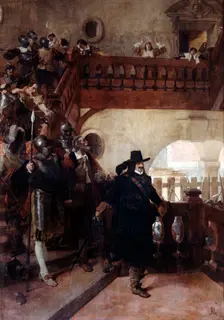 The Arrest of Councillor Broussel 26th August, 1648 (19th/early 20th century). Artist: Jean-Paul Laurens