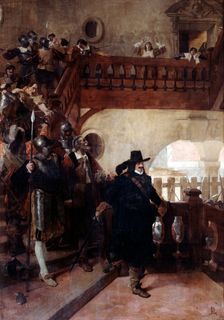 The Arrest of Councillor Broussel 26th August, 1648 (19th/early 20th century). Artist: Jean-Paul Laurens