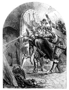 The arrest of Guy Fawkes (1570-1606), c1902