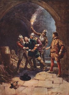 The Arrest of Guy Fawkes 1925. Creator: Howard Davie