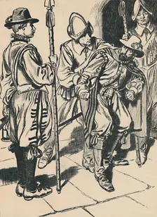 The Arrest of Guy Fawkes c1907. Creator: Unknown