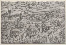 The Arrest of Jerome Baumgaertner, Doctor of Nurnberg. Creator: Mathis Zündt (German, c. 1498-1572)