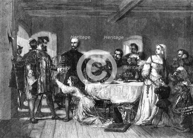 The arrest of John Brown of Ashford, a Lollard, 1517, (1856). Artist: Alexander Johnston