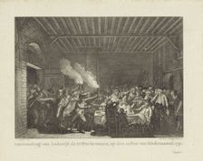 The arrest of Louis XVI and his family at Varennes, June 22, 1791, 1799