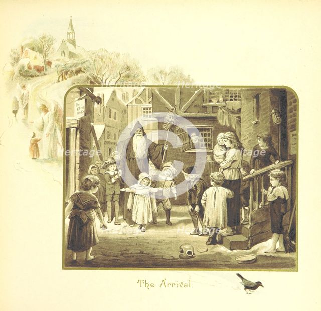 The Arrival, 1894. Creator: Eliza F. Manning.