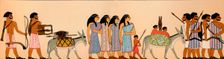 'The Arrival of a Tribe of Semitic Nomads in Egypt 1895 BC, (1903)