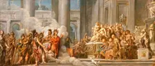 The Arrival of Aeneas in Carthage, between 1772 and 1774. Creator: Jean Bernard Restout