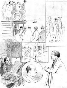 The Arrival of Jabez Spencer Balfour, 1895. Creator: George Meisenbach