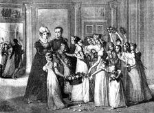 The arrival of Marie-Louise in Compiègne, France, 27th March 1810 (1882-1884)