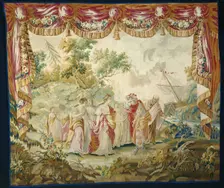 The Arrival of Telemachus on Calypso's Island, from The Story of Telemachus, France, after 1776. Creator: Unknown