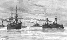 'The Arrival of the French Fleet in English Waters 1891. Creator: Joseph Nash