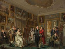 The Art Gallery of Jan Gildemeester Jansz, 1794-1795. Creator: Adriaan De Lelie