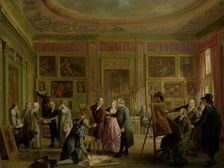 The Art Gallery of Josephus Augustinus Brentano, c.1790-c.1799. Creator: Adriaan De Lelie