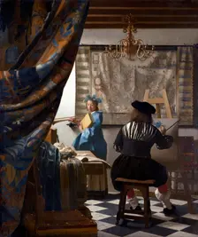 The Art of Painting (The Allegory of Painting), 1673. Artist: Vermeer, Jan (Johannes) (1632-1675)
