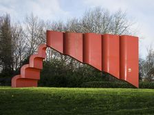 The Art of Silence sculpture by Bernard Schottlander, Bletchley, Milton Keynes, 2015. Artist: Patricia Payne
