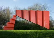 The Art of Silence sculpture by Bernard Schottlander, Bletchley, Milton Keynes, 2015. Artist: Patricia Payne