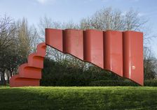The Art of Silence sculpture by Bernard Schottlander, Bletchley, Milton Keynes, 2015. Artist: Patricia Payne