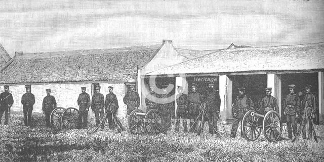 'The Artillery of the South African Republic', c1880s. Artist: Unknown.