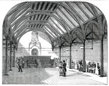 The Artisan's Home, Spitalfields - the Coffee Room, 1850. Creator: Unknown