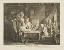 The Artist and his Family, 1771. Creator: Daniel Nikolaus Chodowiecki
