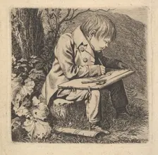The Artist Hoffman, 1815. Creator: Johann Christian Erhard