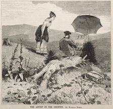 The Artist in the Country, 1869. Creator: Winslow Homer (American, 1836-1910)