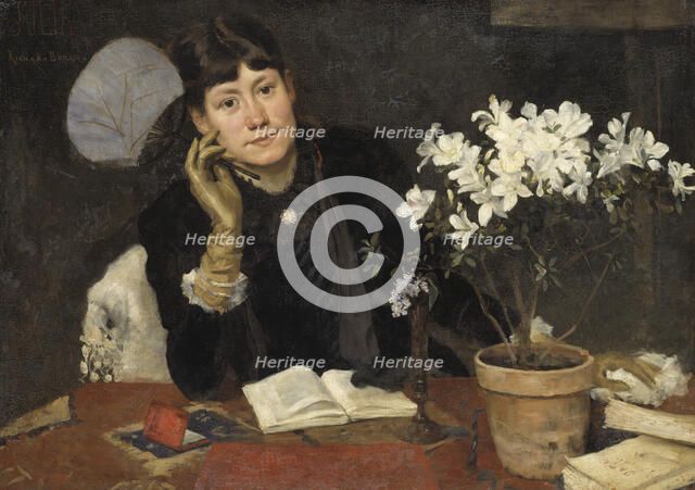 The Artist, Julia Beck, 1882. Creator: Sven Richard Bergh.