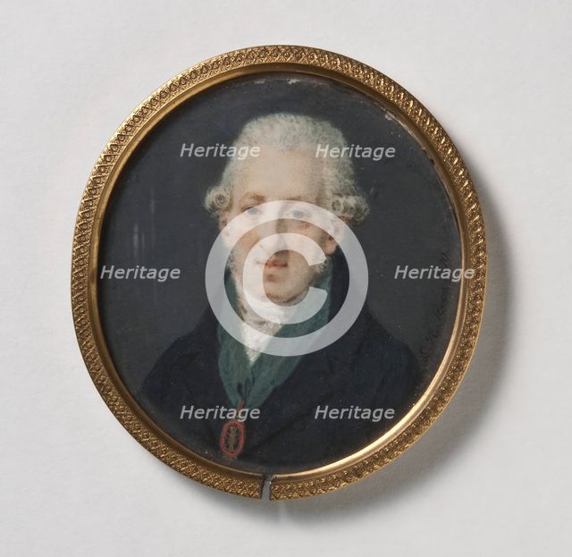 The Artist Louis Masreliez, 1810. Creator: Leonard Henrik Roos af Hjelmsater.