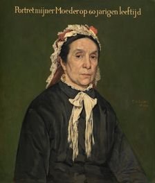 The Artist's Mother, 1880. Creator: Pieter Verhaert
