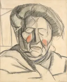 The Artist's Mother, 1915. Creator: Umberto Boccioni