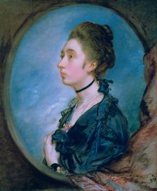 The Artist's Daughter Margaret c1772. Artist: Thomas Gainsborough
