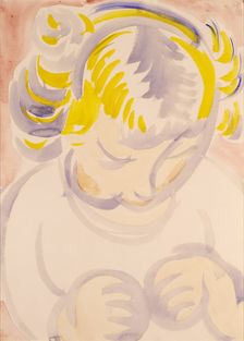 The Artist's Daughter, ca. 1916. Creator: Henry Lyman Saÿen