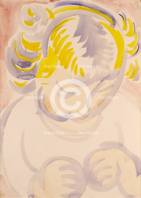 The Artist's Daughter, ca. 1916. Creator: Henry Lyman Saÿen.