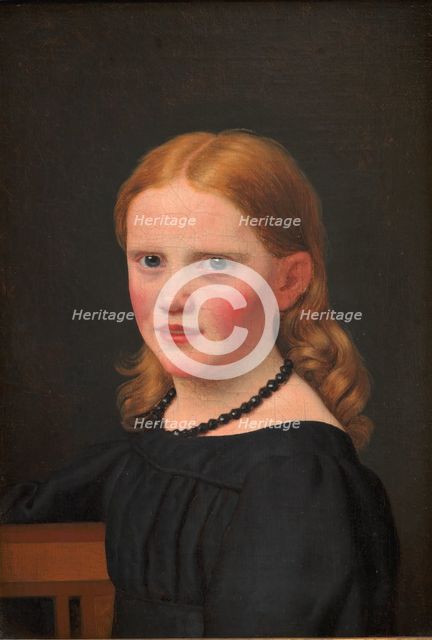 The Artist's Daughter, Emilie, 1827. Creator: CW Eckersberg.