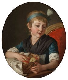 The Artist's Daughter Wilhelmina, 1783. Creator: Per Krafft the Elder