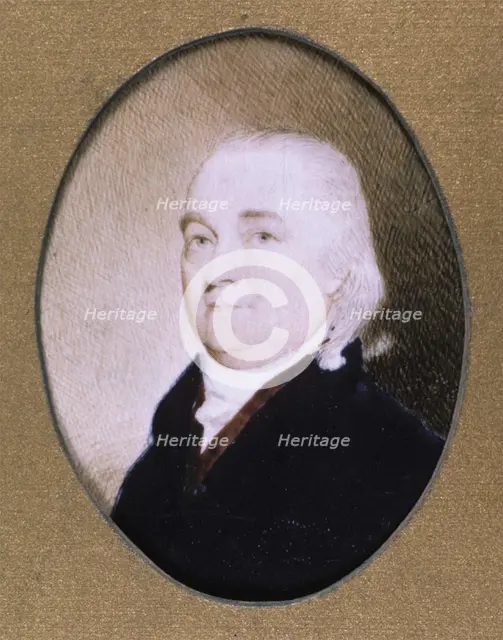 The Artist's Father, between late 18th and early 19th century. Creator: Elkanah Tisdale.
