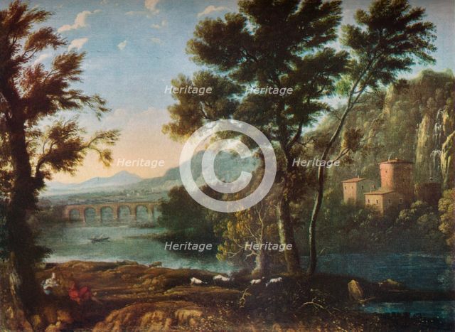 'The Artist's Favourite Mill', c1648 (1931). Artist: Claude Lorrain.