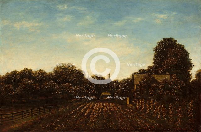 The Artist's Garden, c. 1879/1889. Creator: Ralph Blakelock.