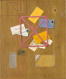 The Artist's Letter Rack, 1879. Creator: William Michael Harnett